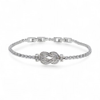 Sonsuzluk Zirkon Taşlı Suyolu Bileklik