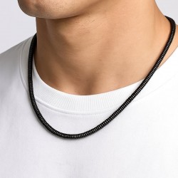 Spiral Çelik Kolye 3mm