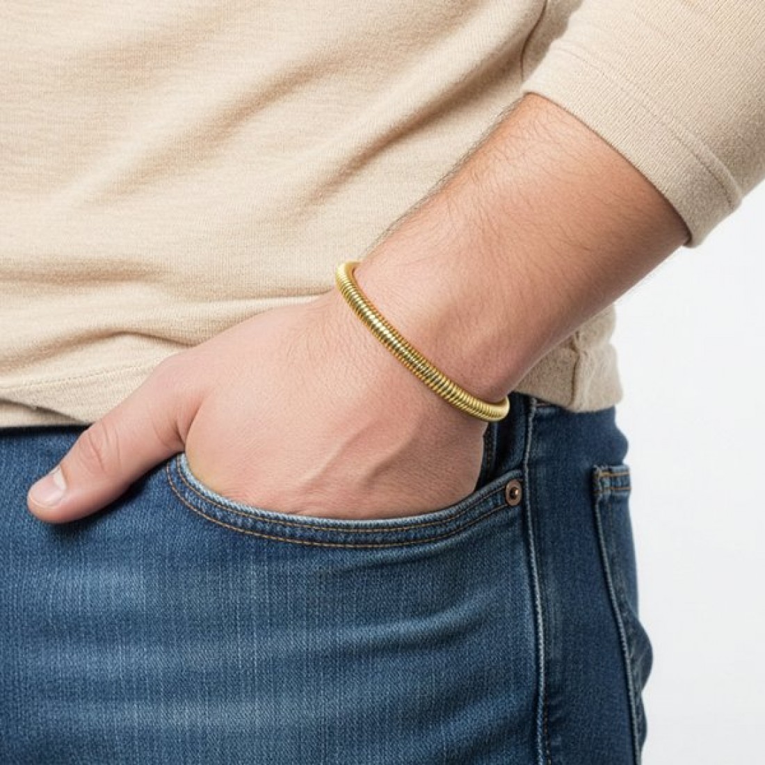 Men's Full Steel Bracelet 13944