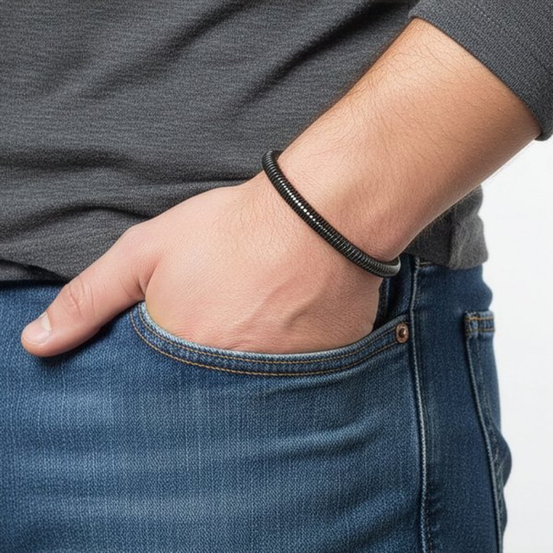 Men's Full Steel Bracelet 13944