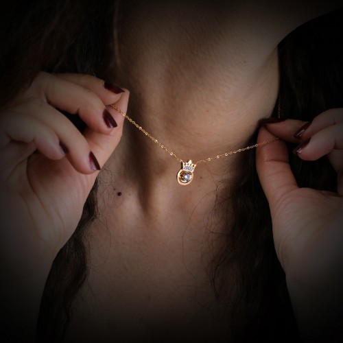 Women Steel Necklace 4803