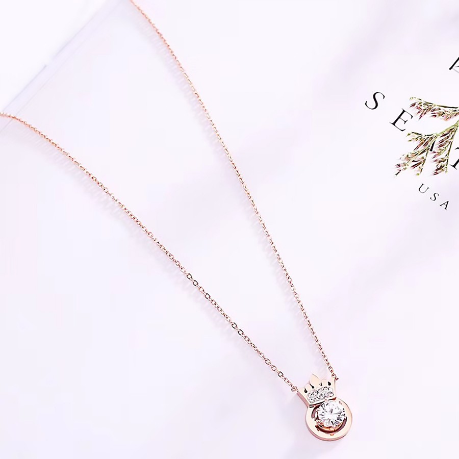 Toptan Taşlı Bayan Çelik Kolye Fiyatları