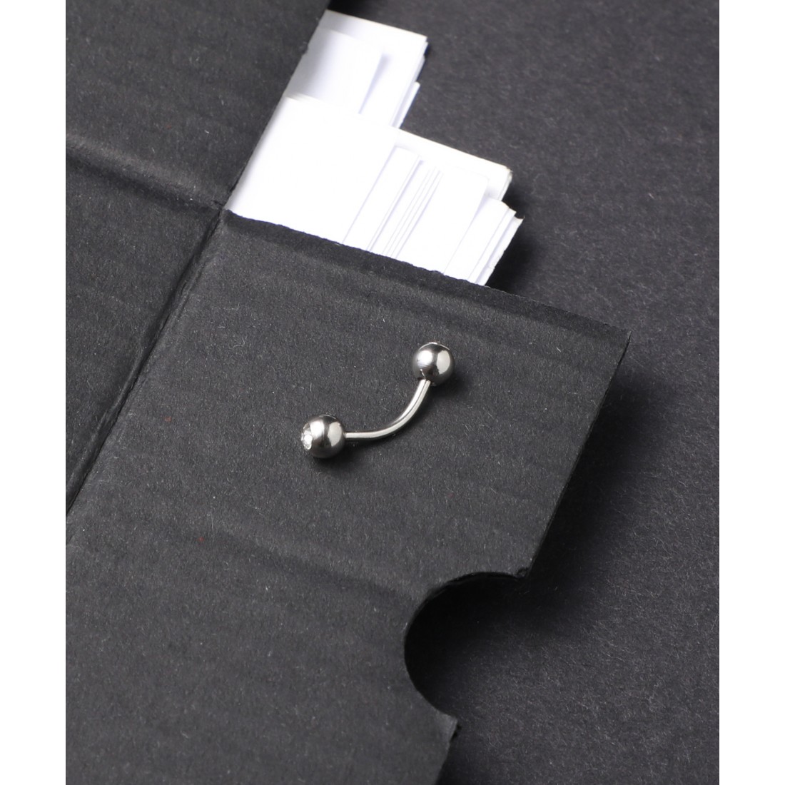 Toptan Taşlı Top Kaş Çelik Piercing Fiyatları