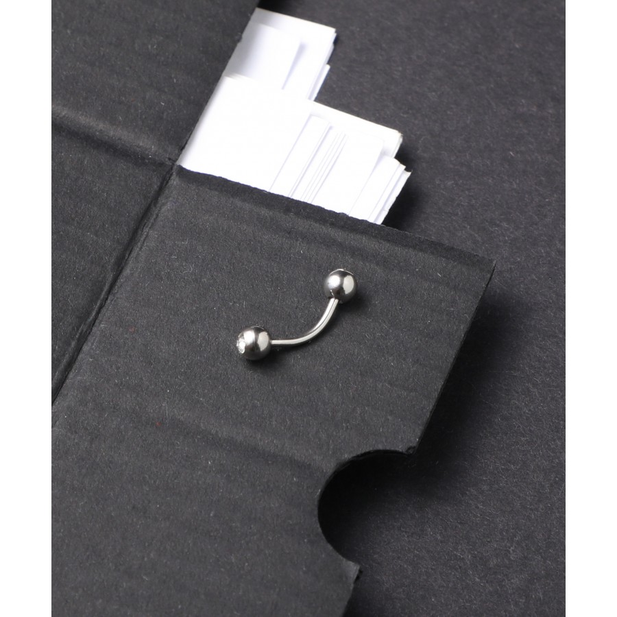 Toptan Taşlı Top Kaş Çelik Piercing Fiyatları