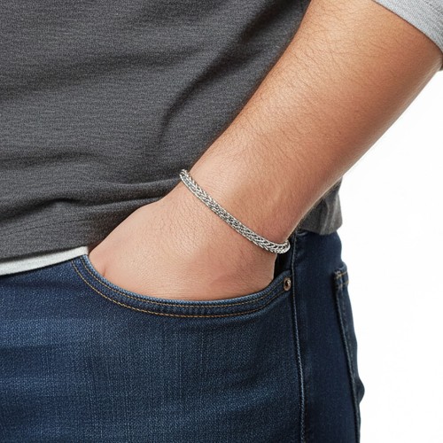 Men's Full Steel Bracelet 13916