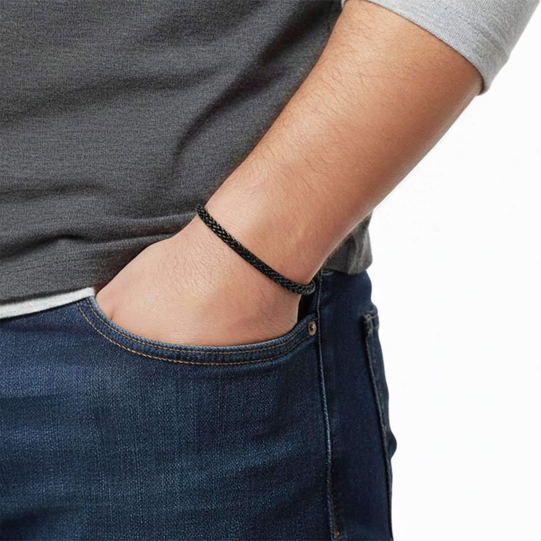 Men's Full Steel Bracelet 13916