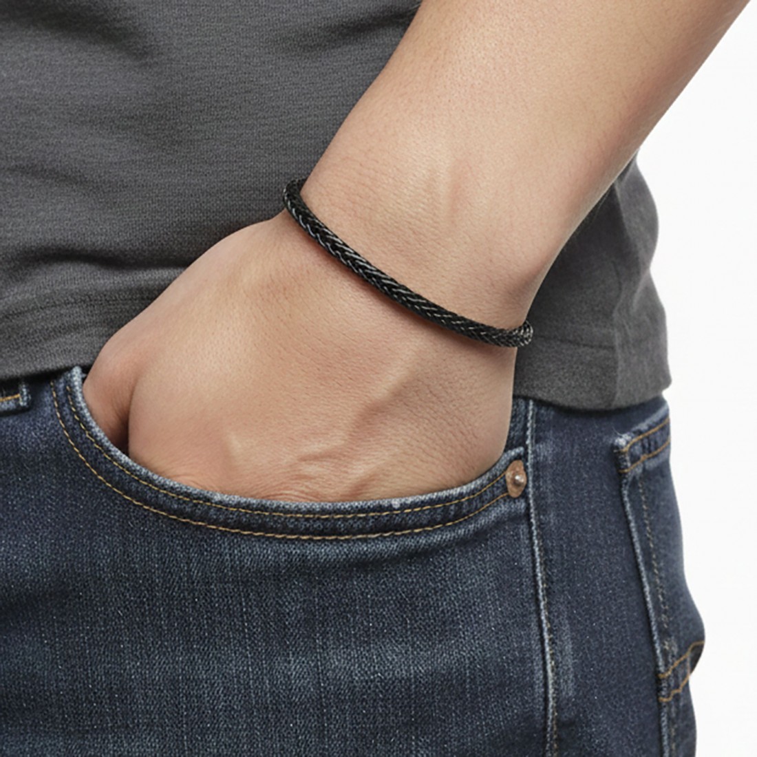 Men's Full Steel Bracelet 13909