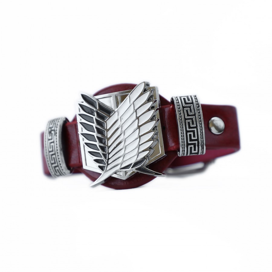 Toptan Titan Bilezik Scout Alay Anime Deri Bileklik Fiyatları