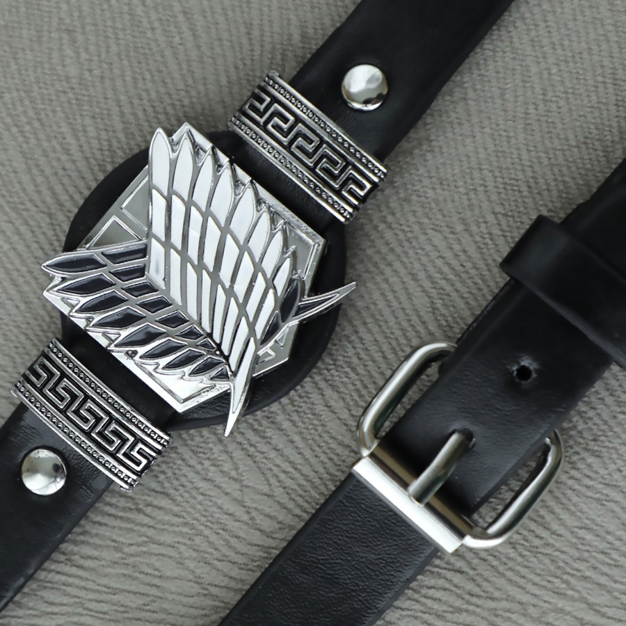 Toptan Titan Bilezik Scout Alay Anime Deri Bileklik Fiyatları