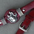 Toptan Titan Naruto Leather Bracelets Anime Deri Bileklik Fiyatları