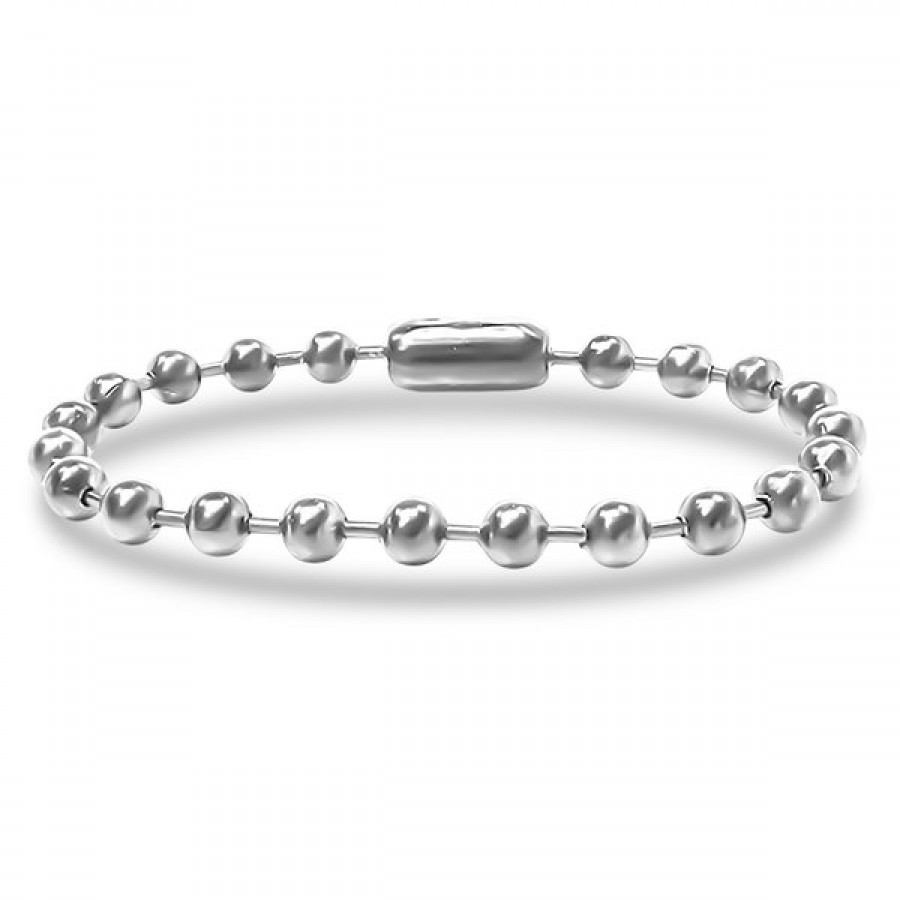 Top Çelik Zincir Bileklik 6mm