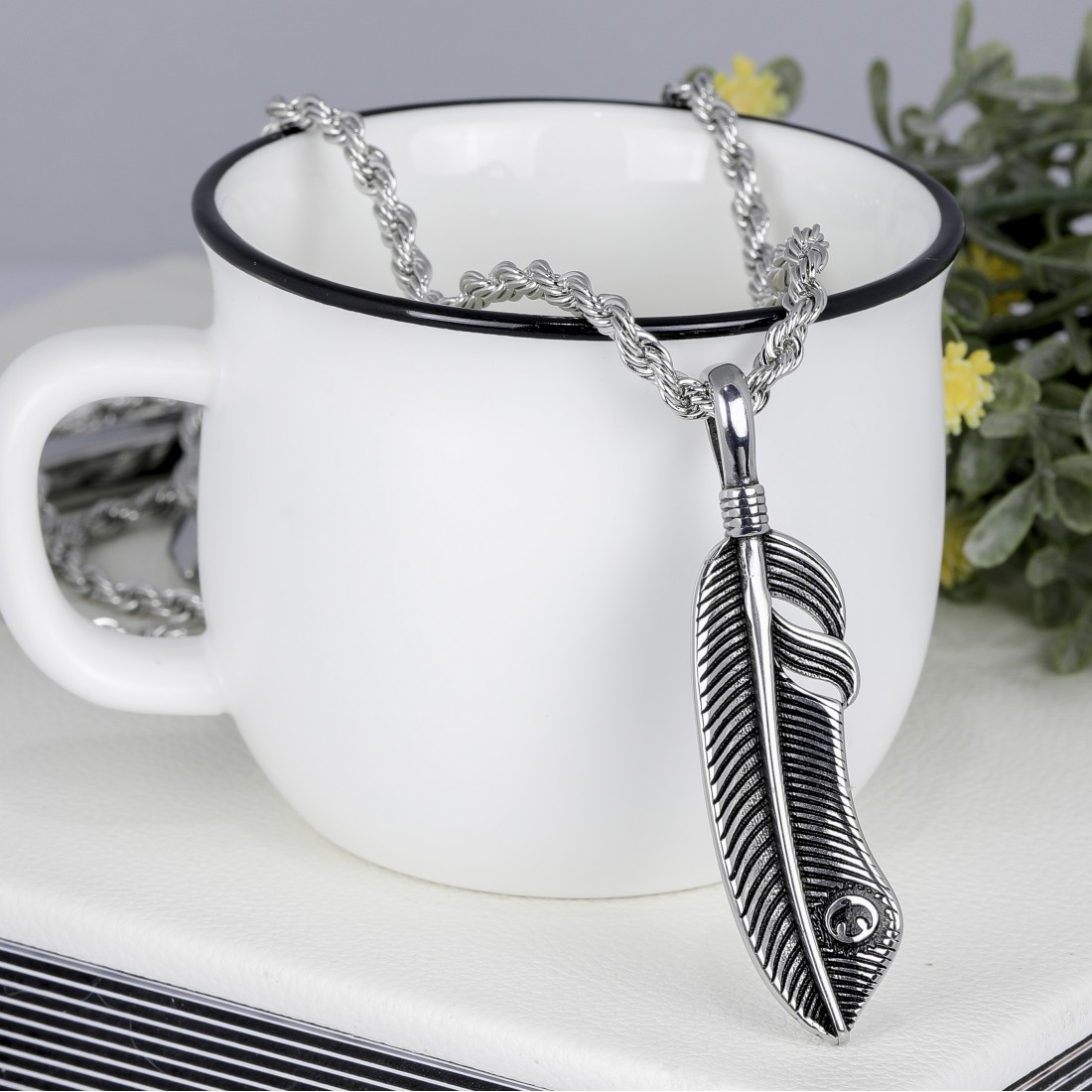 Toptan Tribal Tüy Çelik Kolye Ucu Fiyatları