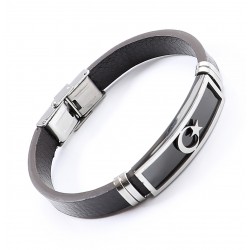 Türk Bayraklı Çelik Bileklik