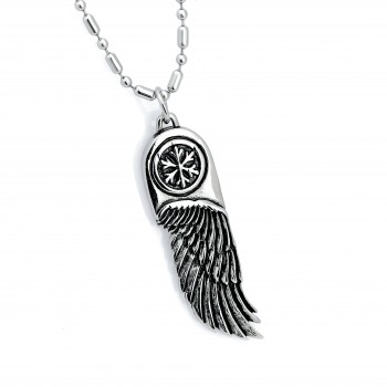 Tüy Getss Çelik Kolye Ucu