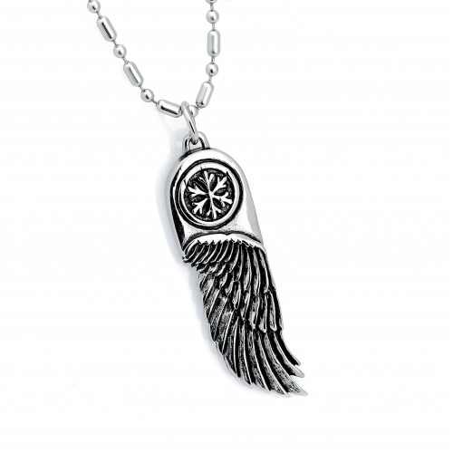 Tüy Getss Çelik Kolye Ucu