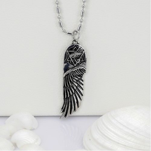 Tüy Getss Çelik Kolye Ucu