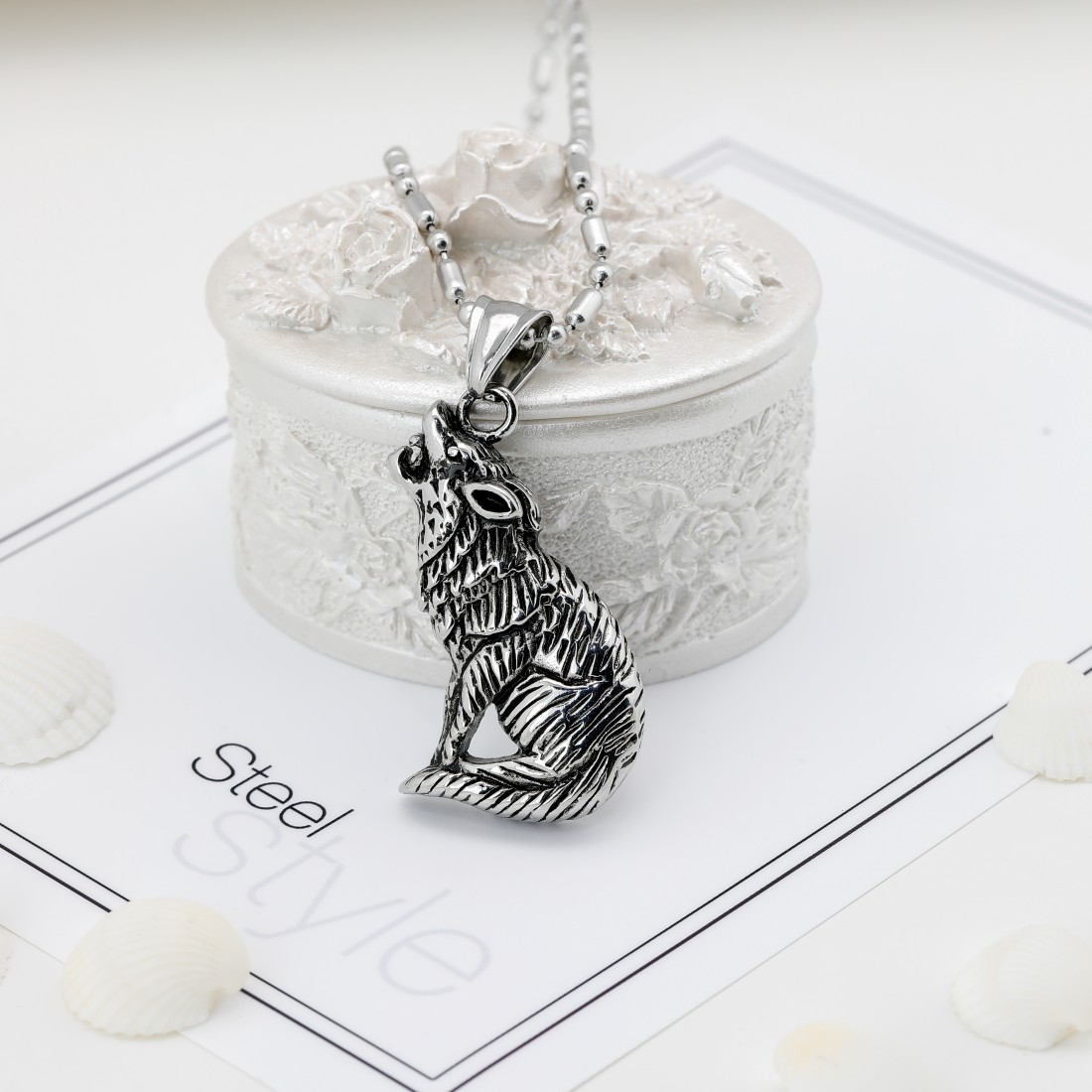 Toptan Uluyan Kurt Çelik Kolye Ucu Fiyatları