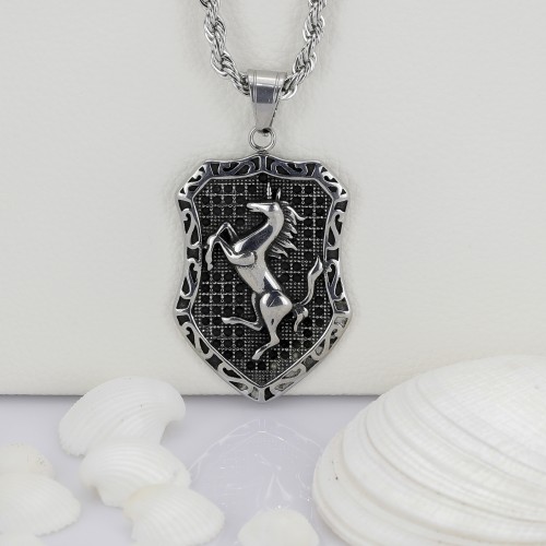 Unicorn Çelik Kolye Ucu