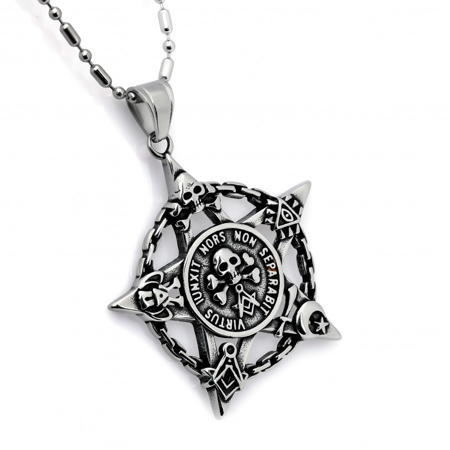 Toptan Virüs Junxt Mors Çelik Kolye Ucu Fiyatları