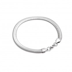 Yassı Spiral Çelik Zincir Bileklik