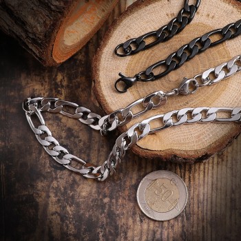 Yassı Zincir Çelik Kolye Modeli