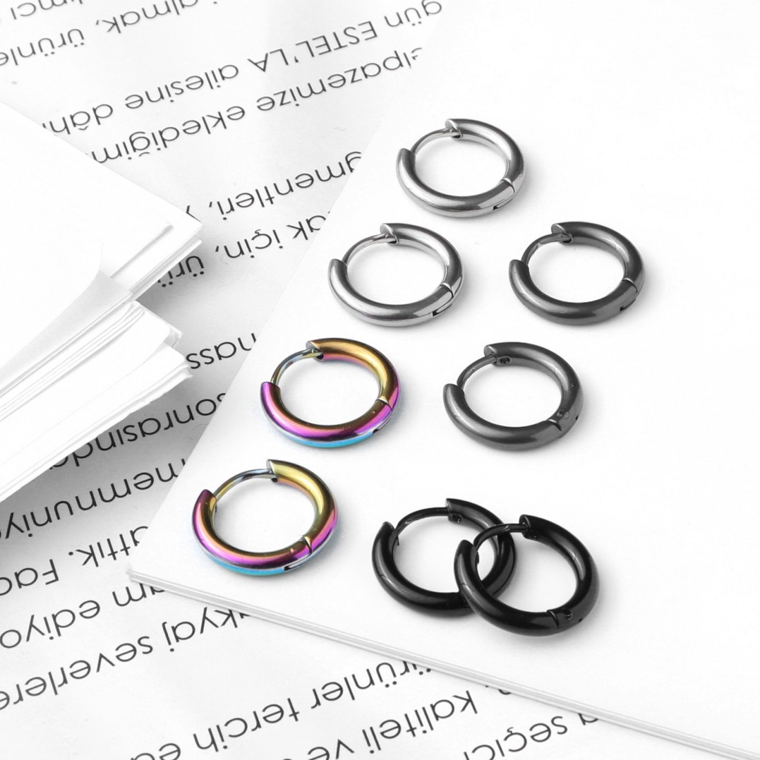 Toptan Yeni Halka Çelik Küpe Fiyatları