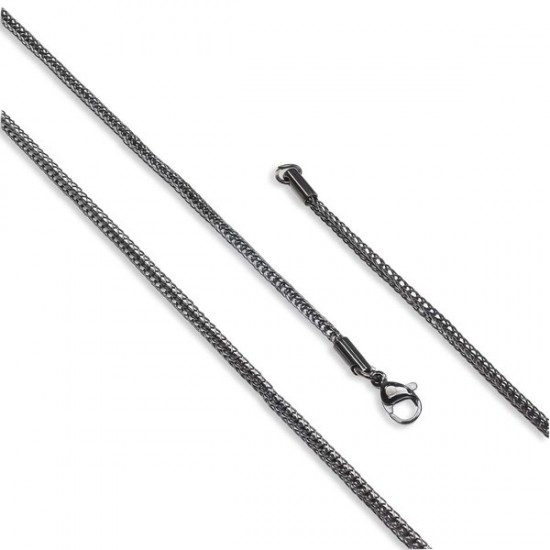 Yılan Zincir Modeli Çelik Kolye 2Mm