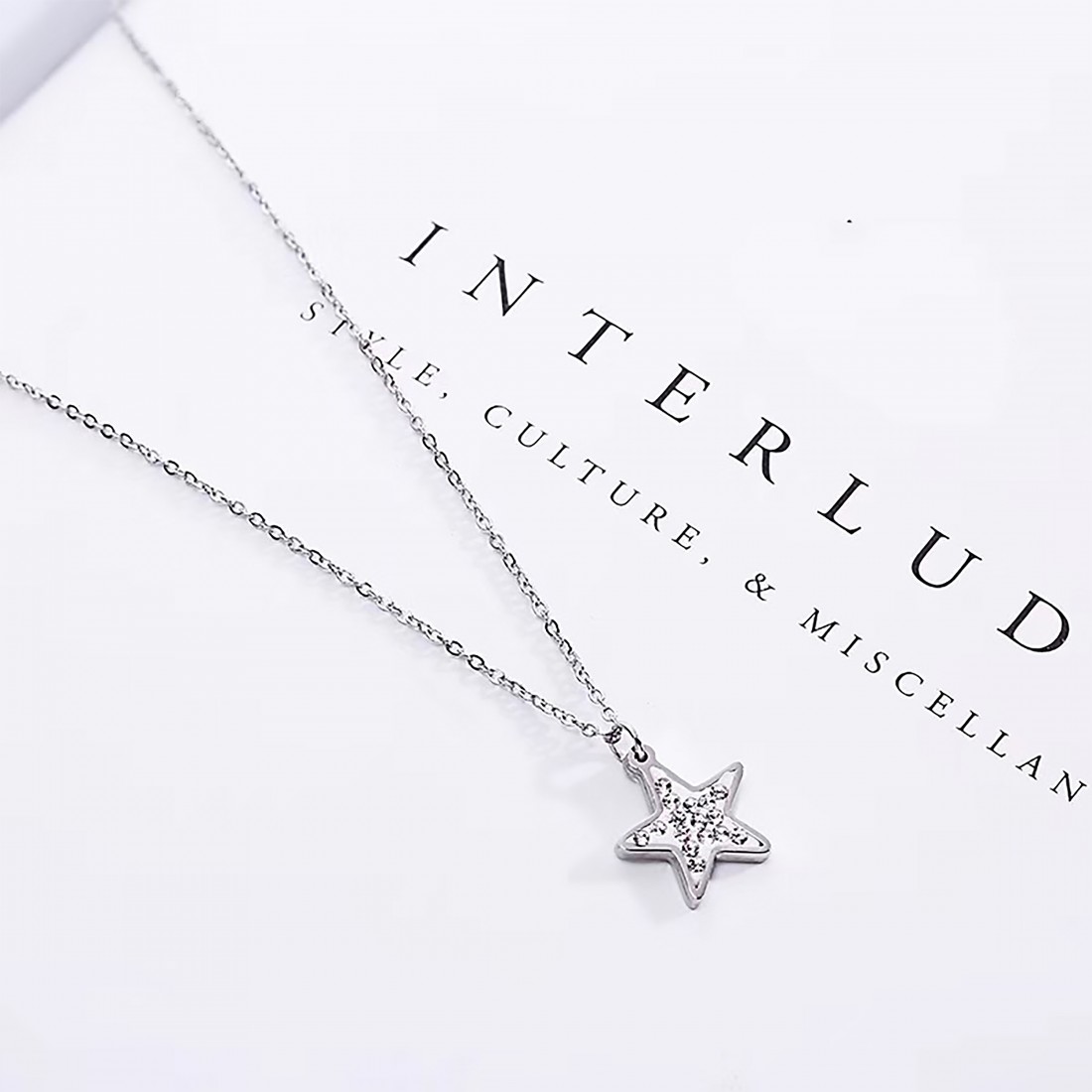 Toptan Yıldız Bayan Çelik Kolye Fiyatları