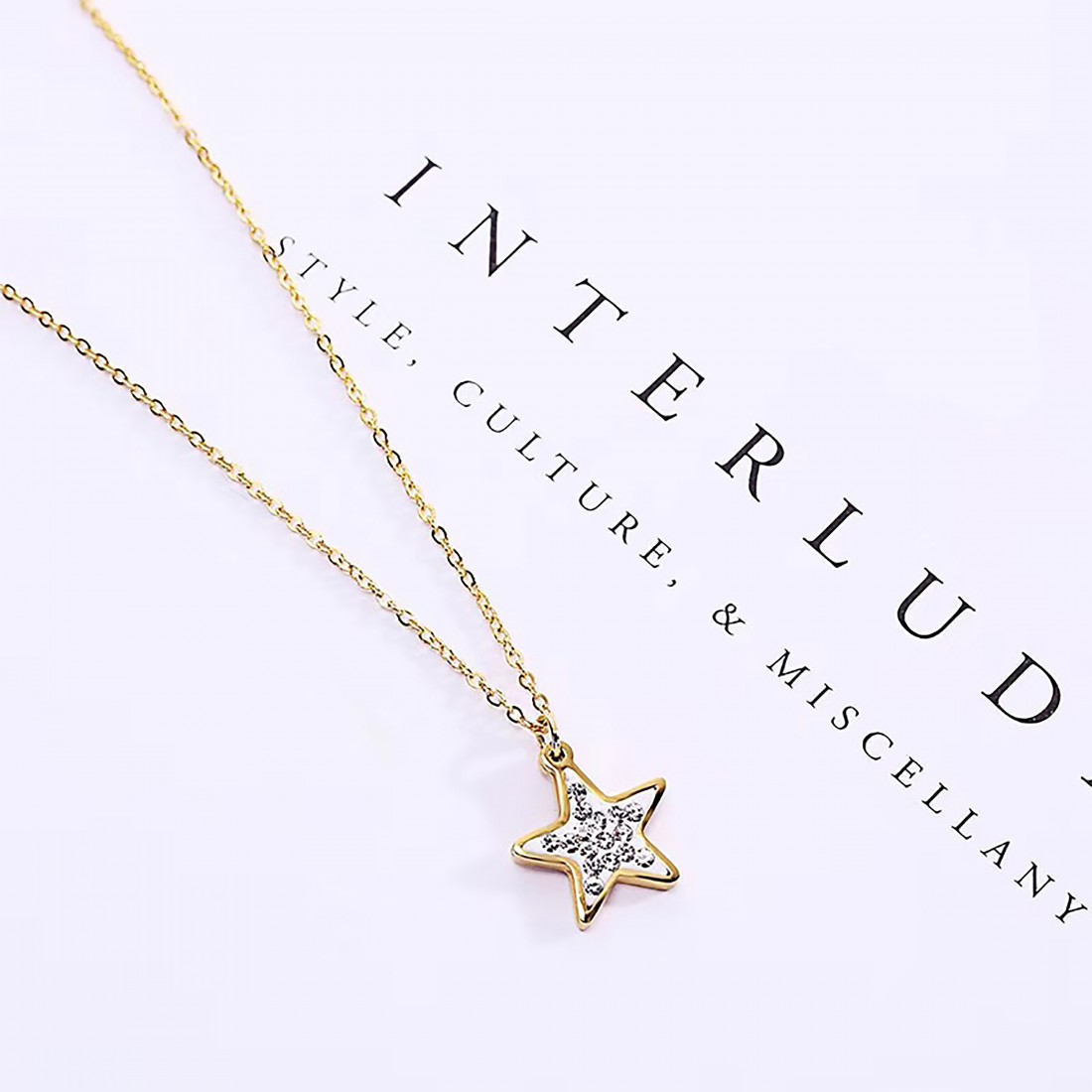 Toptan Yıldız Bayan Çelik Kolye Fiyatları