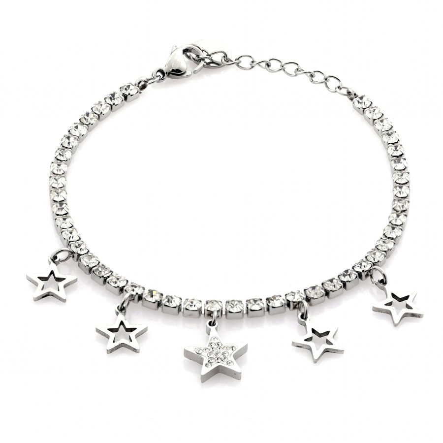 Toptan Yıldız Pandora Su Yolu Çelik Bileklik Fiyatları