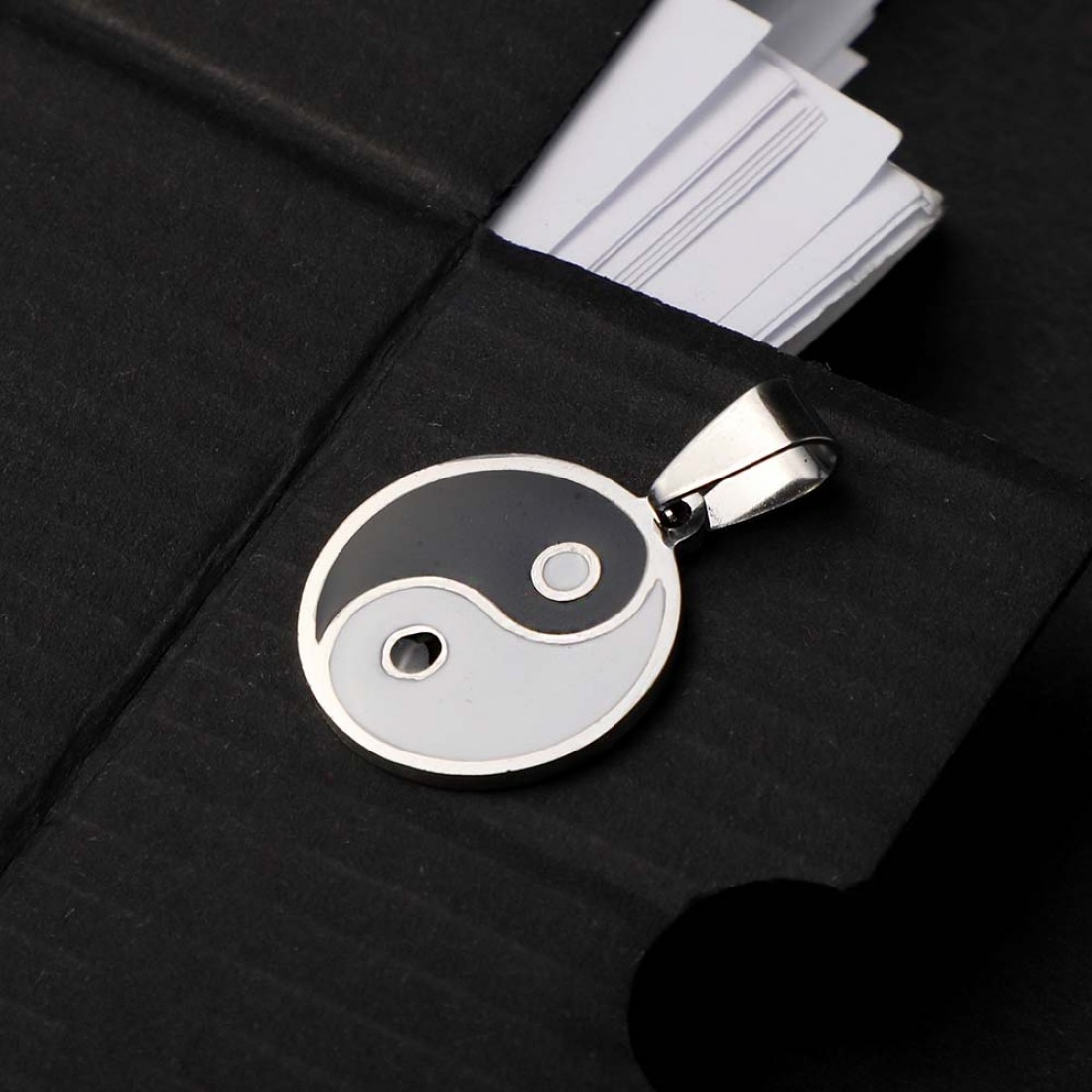 Toptan Yin Yang Çelik Kolye Ucu Fiyatları