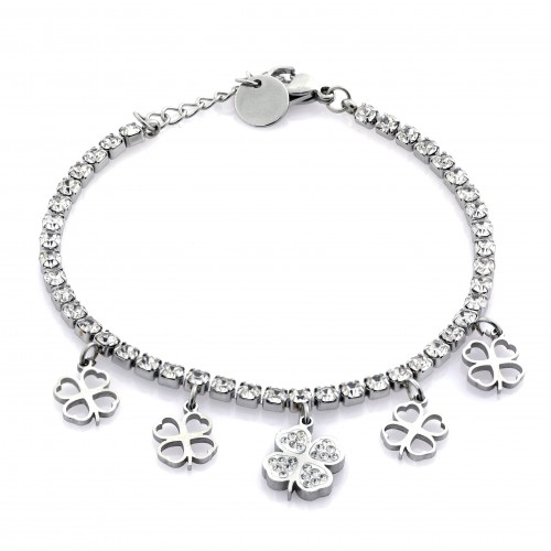 Yonca Pandora Su Yolu Çelik Bileklik