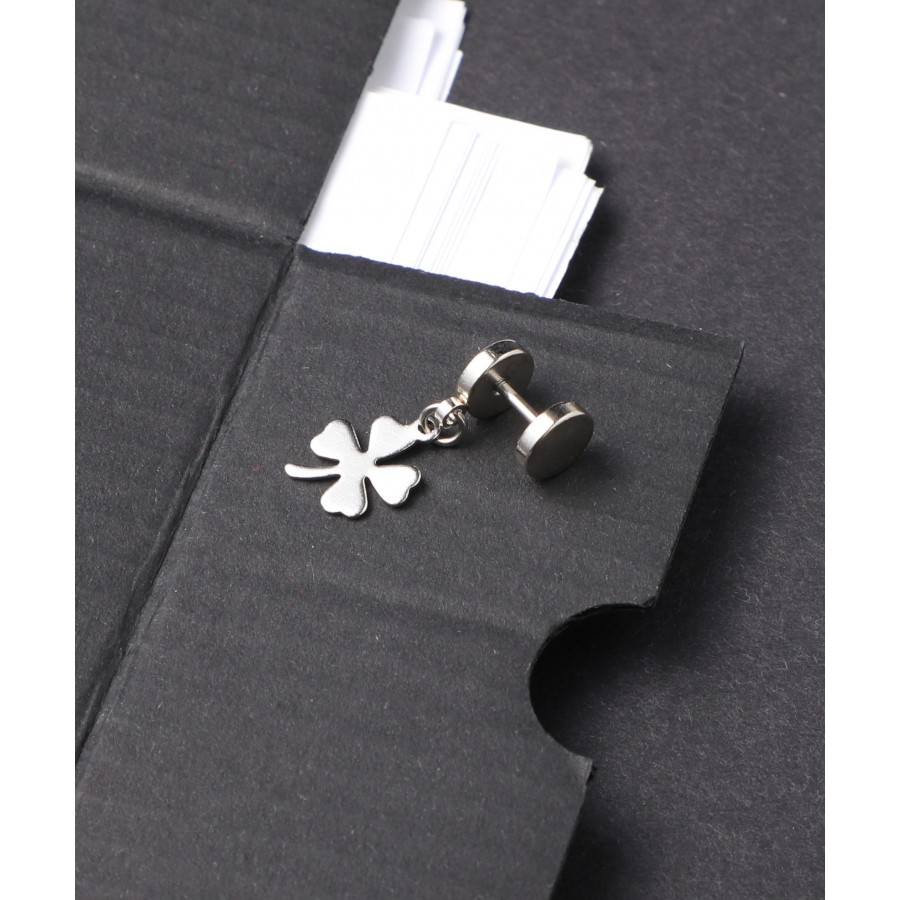 Toptan Yonca Yapraklı Taşsız Küpe Fiyatları