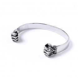 Yumruk Cuf Çelik Bileklik