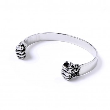 Yumruk Cuf Çelik Bileklik