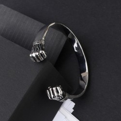 Yumruk Cuf Çelik Bileklik