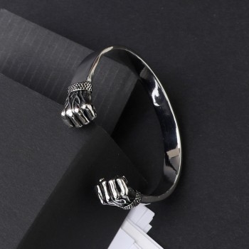 Yumruk Cuf Çelik Bileklik