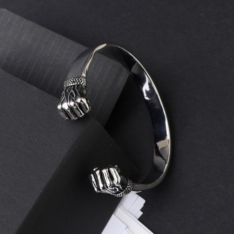 Toptan Yumruk Cuf Çelik Bileklik Fiyatları