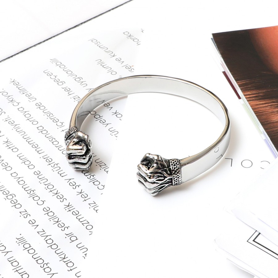 Toptan Yumruk Cuf Çelik Bileklik Fiyatları