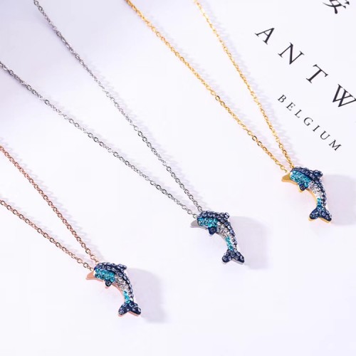 Women Steel Necklace 4796