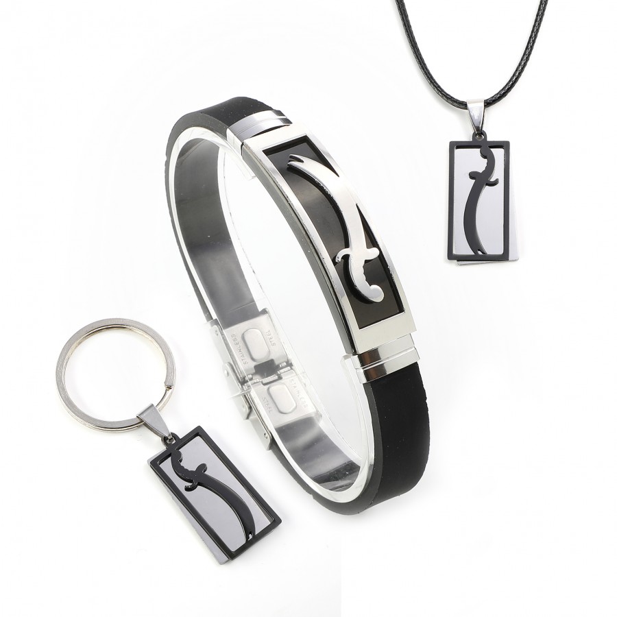 Toptan Zülfikar Kılıç Bileklik Kolye Anahtarlık Set Fiyatları