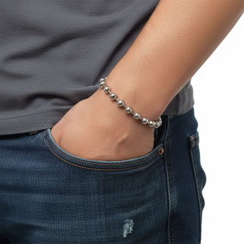 Top Çelik Zincir Bileklik 6mm